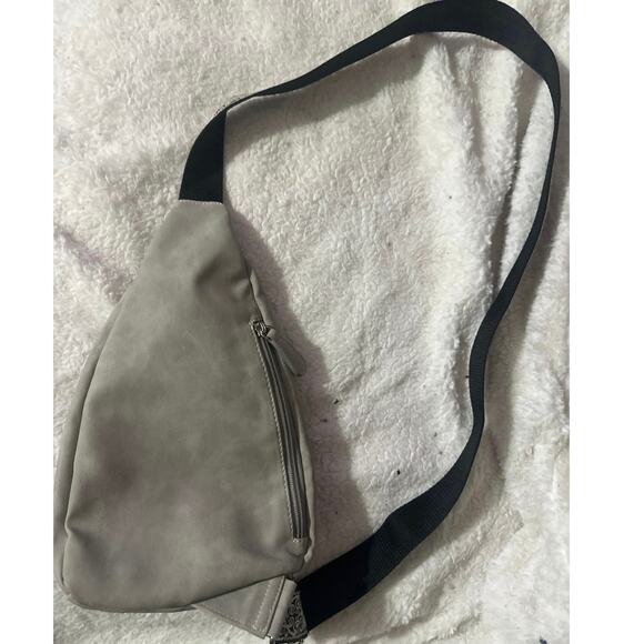 Stone Mountain USA Lt gray guitar strap catalina sling CrossBoddy Bag/hiking New - Picture 2 of 12